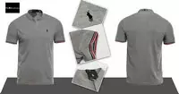 jogging tee shirt cotton polo ralph lauren hommes five gray